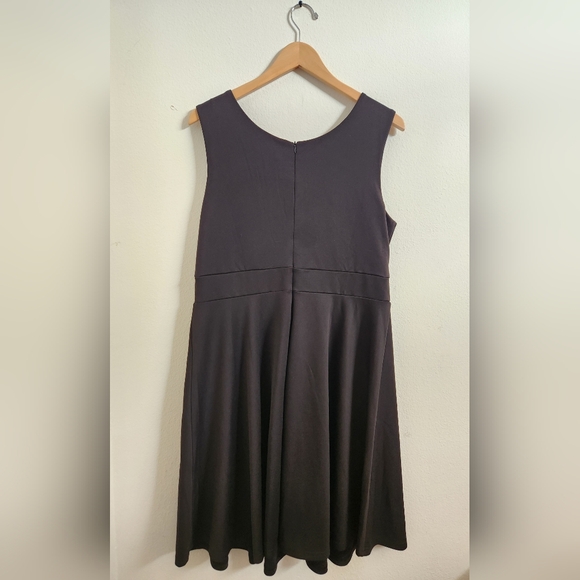 Grace Karin Women Dress‎ Sleeveless Surplice Black Basic XL Extra Large NWT - Picture 6 of 8